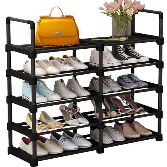 Shoe Rack Shoe Organizer_ 20-24 Pairs Shoes Storage